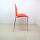 Italian steel frame polypropylene plastic stackable chair